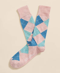 Cotton Blend Argyle Socks / Brooks Brothers Men