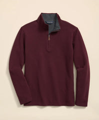 Cotton Blend Pique Quarter-Zip / Brooks Brothers Sale