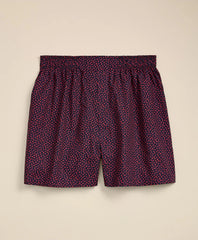 Cotton Broadcloth Heart Boxers / Brooks Brothers Men