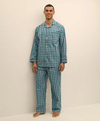 Cotton Broadcloth Plaid Pajamas / Brooks Brothers Sale