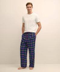 Cotton Flannel Plaid Lounge Pants / Brooks Brothers Sale