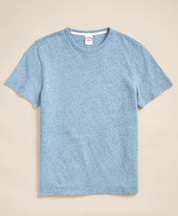 Cotton-Linen Pique T-Shirt / Brooks Brothers Shirts
