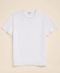 Cotton-Linen Pique T-Shirt / Brooks Brothers Shirts