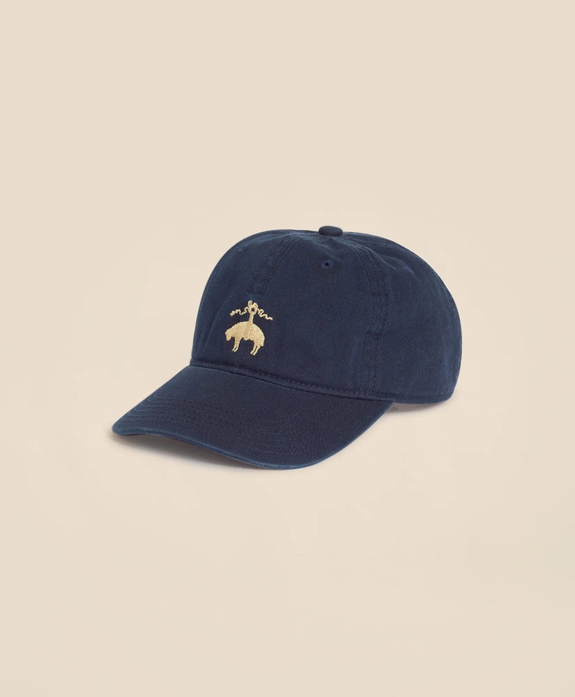 Cotton Logo Baseball Hat / Brooks Brothers Men