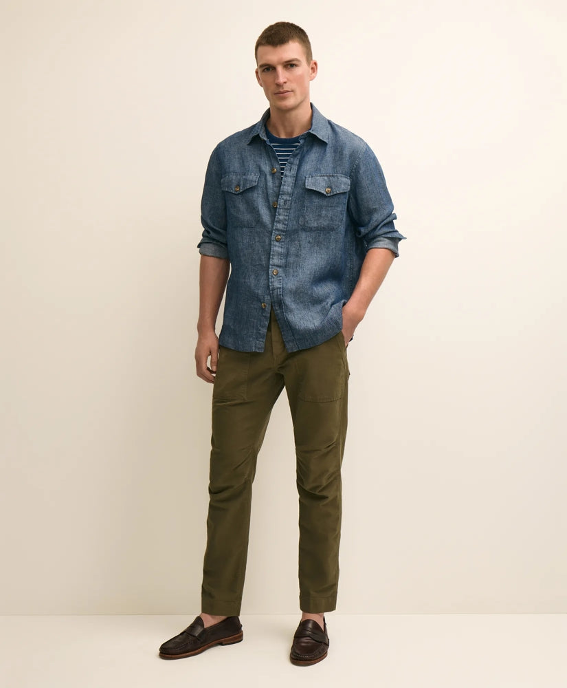 Cotton Military Pants / Brooks Brothers Men