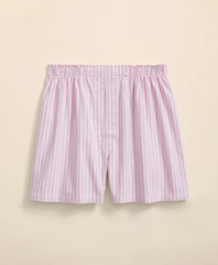 Cotton Oxford Striped Boxers / Brooks Brothers Sale