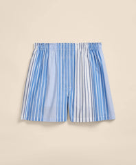 Cotton Poplin Stripe Boxers / Brooks Brothers Men