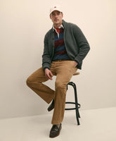 Cotton Relaxed Garment Dyed Corduroy Chino Pants / Brooks Brothers Sale