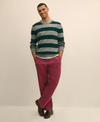 Cotton Relaxed Garment Dyed Corduroy Chino Pants / Brooks Brothers Sale