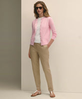 Cotton Sateen Slim Pants / Brooks Brothers Sale