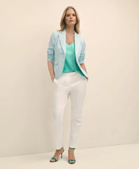 Cotton Sateen Slim Pants / Brooks Brothers Sale