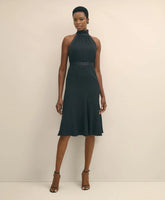 Crepe Halter Dress / Brooks Brothers Sale