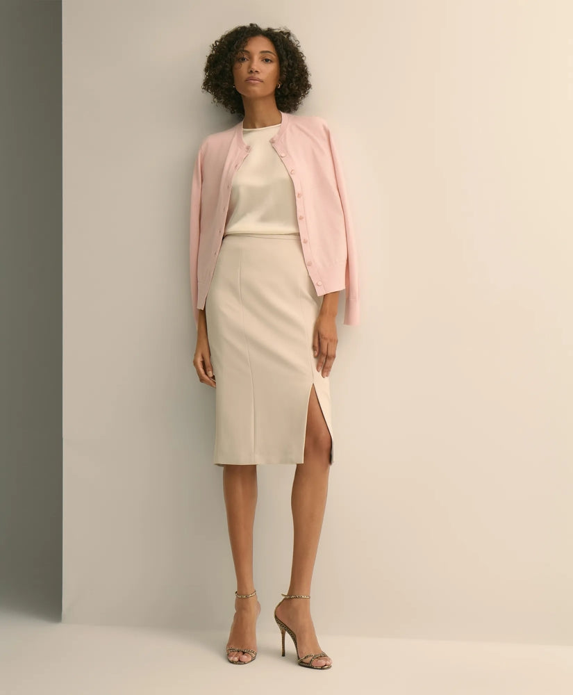 Crepe Pencil Skirt / Brooks Brothers Sale