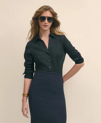 Fitted Non-Iron Stretch Supima / Brooks Brothers Women
