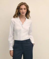 Fitted Non-Iron Stretch Supima / Brooks Brothers Women