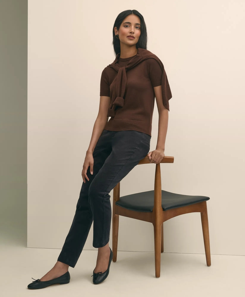 Five-Pocket Corduroy Pants / Brooks Brothers Women