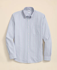 Friday Shirt, Oxford Multi Stripe / Brooks Brothers Sale