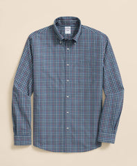 Friday Shirt, Poplin Windowpane / Brooks Brothers Sale