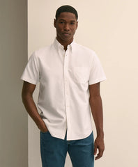 Friday Short-Sleeve Oxford Shirt / Brooks Brothers Shirts