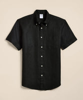 Irish Linen Short-Sleeve Sport Shirt / Brooks Brothers Shirts