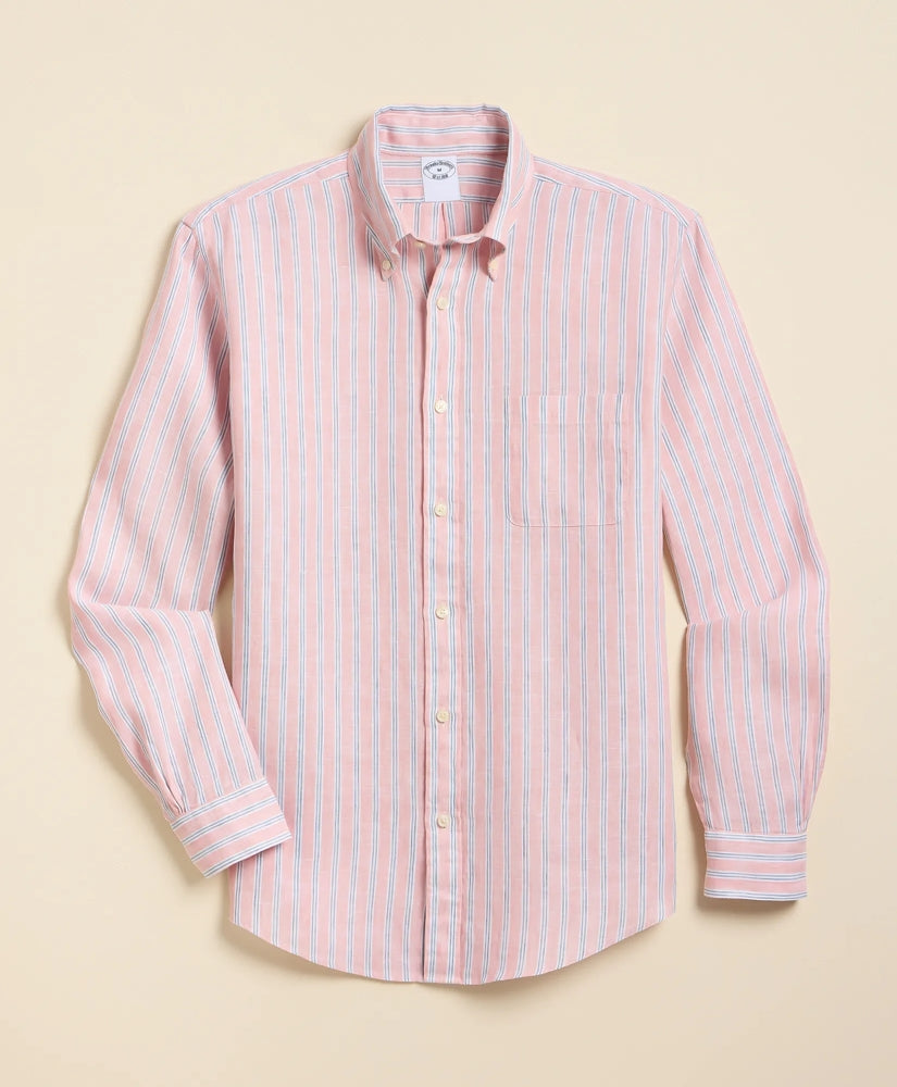 Irish Linen Sport Shirt / Brooks Brothers Men