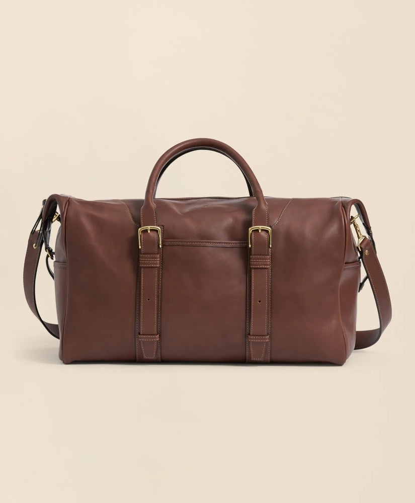 Leather Duffel Bag / Brooks Brothers Men