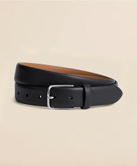 Leather Feather Edge Belt / Brooks Brothers Men