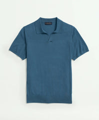 Lightweight Luxe All-Season Sweater, Johnny Collar / Brooks Brothers Men