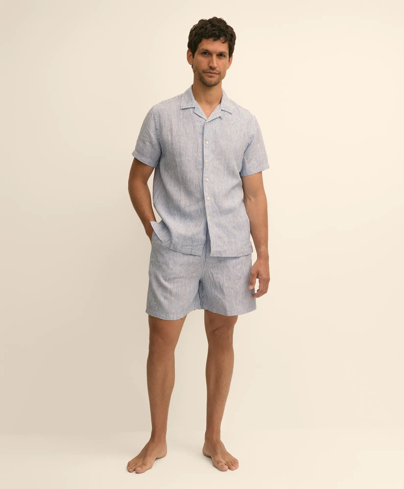 Linen Short Pajamas / Brooks Brothers Men