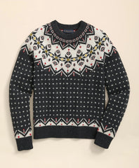 Merino Wool Archive Fair Isle Sweater / Brooks Brothers Sale