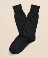 Merino-Wool-Blend Mini Dot Socks / Brooks Brothers Men