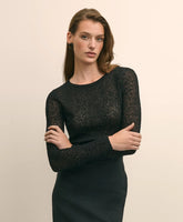 Merino Wool Lace Sweater / Brooks Brothers Sale