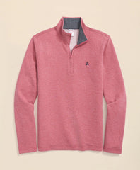 Cotton Blend Pique Quarter-Zip / Brooks Brothers Sale