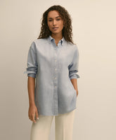 Oversized Cotton Oxford Shirt / Brooks Brothers Women