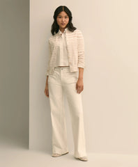 Patch-Pocket Flare Jeans / Brooks Brothers Women