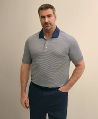 Performance Series Big & Tall Microstripe Polo Shirt / Brooks Brothers Men