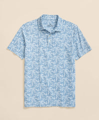 Performance Series Hawaiian Print Polo Shirt / Brooks Brothers Sale