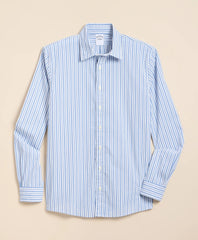 Performance Series Stretch Spread Collar, Striped Sport Shirt / Brooks Brothers Men