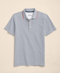 Performance Series Striped Pique Polo Shirt / Brooks Brothers Sale