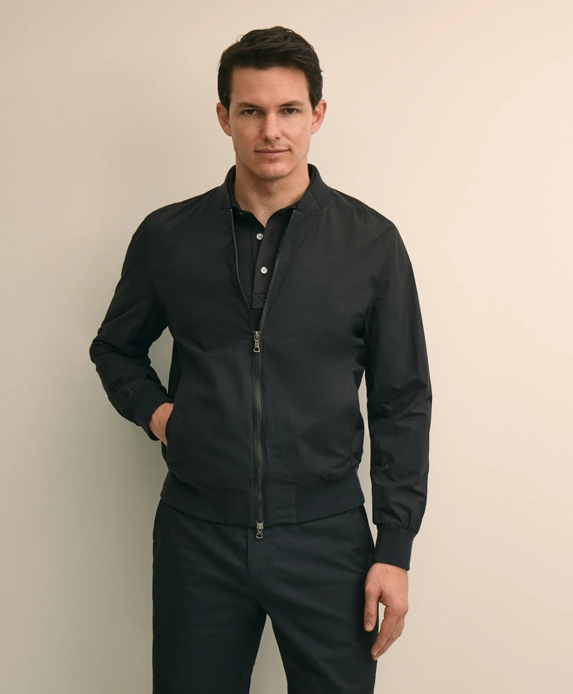 Performance Series Water-Resistant Baseball Jacket / Brooks Brothers Men