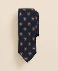 Silk Geometric Tie / Brooks Brothers Men