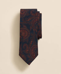 Silk Large Paisley Tie / Brooks Brothers Men