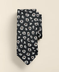Linen-Silk Daisy Tie / Brooks Brothers Men