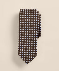 Silk Linen Flower Tie / Brooks Brothers Men