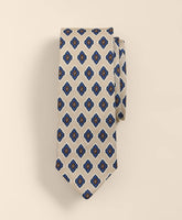 Linen-Silk Foulard Tie / Brooks Brothers Men