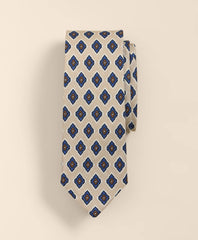 Linen-Silk Foulard Tie / Brooks Brothers Men