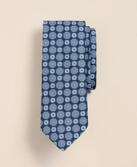 Silk Octagon Flower Tie / Brooks Brothers Men