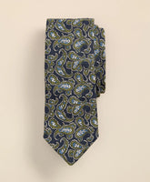 Linen Paisley Tie / Brooks Brothers Men