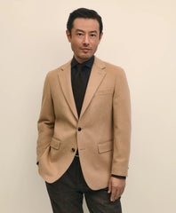 Slim Fit Camel Hair Twill 1818 Sport Coat / Brooks Brothers Tailored