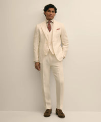 Slim Fit Linen Suit Pants / Brooks Brothers Men
